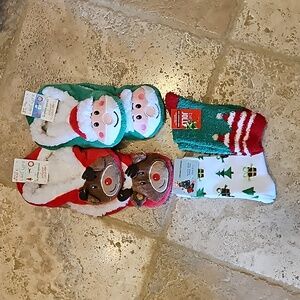 Christmas socks & slippers